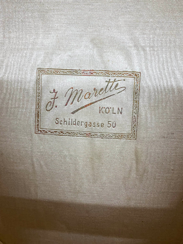 Herren-Zylinder aus Maulwurffell – klassischer Zylinder, Gr. 57