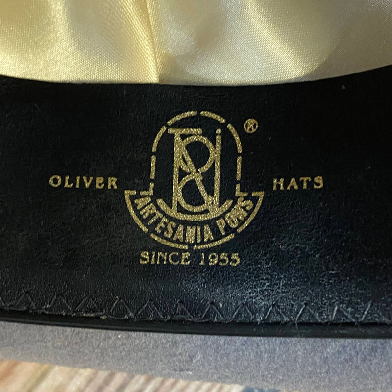 Herren-Zylinder grau – klassischer Zylinder, Gr. 59