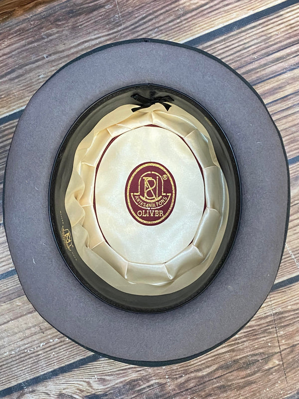 Herren-Zylinder grau – klassischer Zylinder, Gr. 59