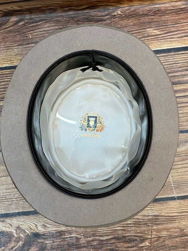 Herren-Zylinder grau Filzzylinder Größe 61