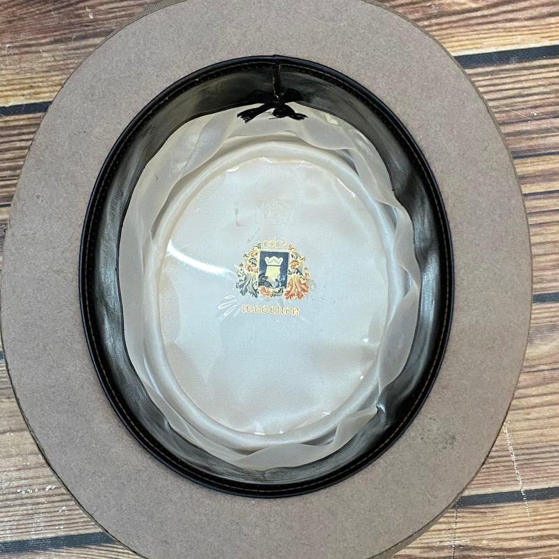 Herren-Zylinder grau Filzzylinder Größe 61