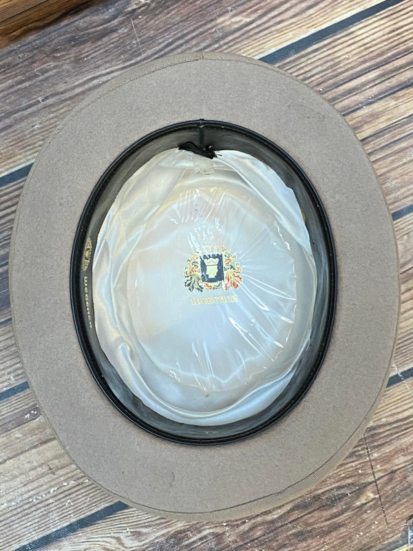 Herren-Zylinder grau Gr. 62 – klassischer Zylinderhut