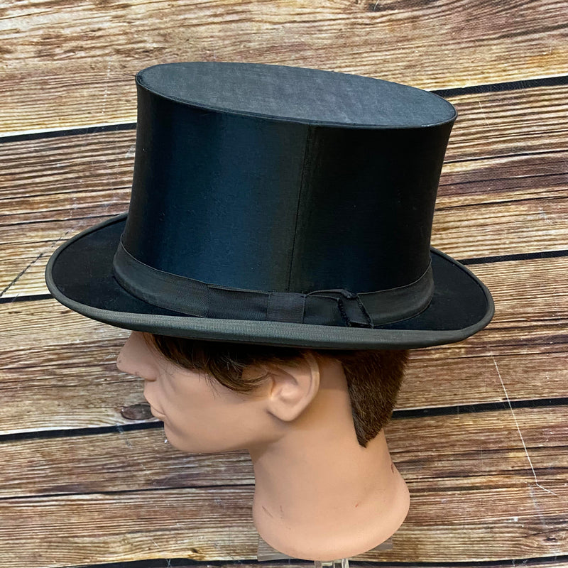 Antiker Klappzylinder / Chapeau Claque – schwarz