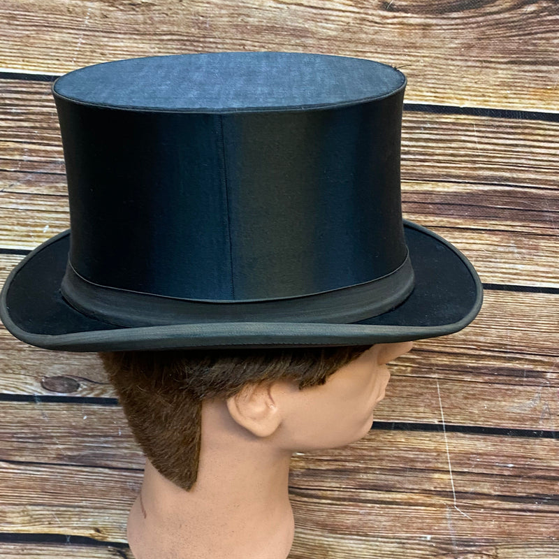 Antiker Klappzylinder / Chapeau Claque – schwarz