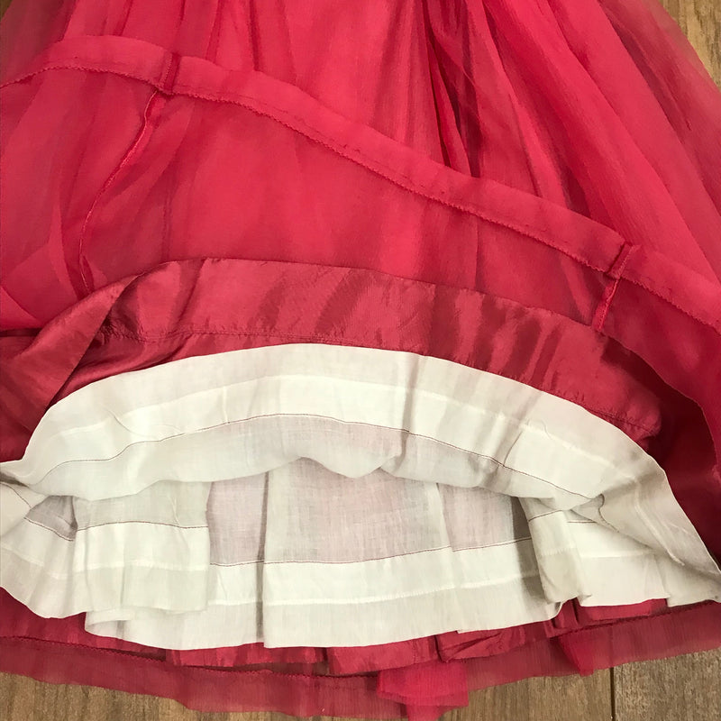 Vintage 50er Jahre Kleid Gr.34 Secondhand pink