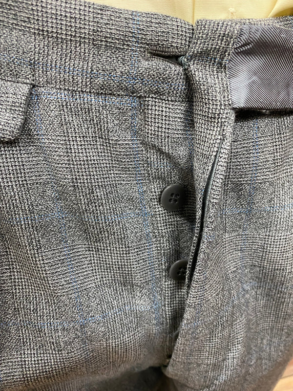 „6-teiliges Vintage 20er Jahre Kostüm Mit Knickerbockerhose, Sakko, Hemd, Fliege, Kniestrümpfe und Schiebermütze in grau Gr.25 Ansicht 4