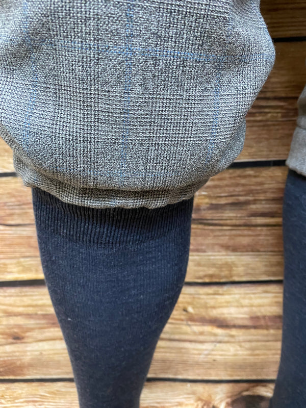 „6-teiliges Vintage 20er Jahre Kostüm Mit Knickerbockerhose, Sakko, Hemd, Fliege, Kniestrümpfe und Schiebermütze in grau Gr.25 Ansicht 5