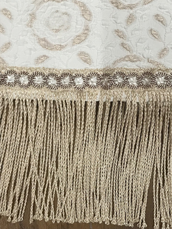 20er Jahre Charleston Kostüm 3teilig in creme Gr.34