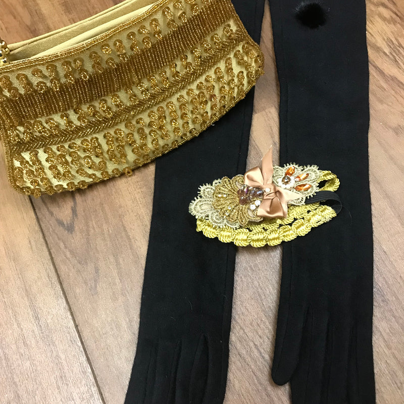 Flapper Accessoieres 20er Jahre Mode, Charleston Accessoires
