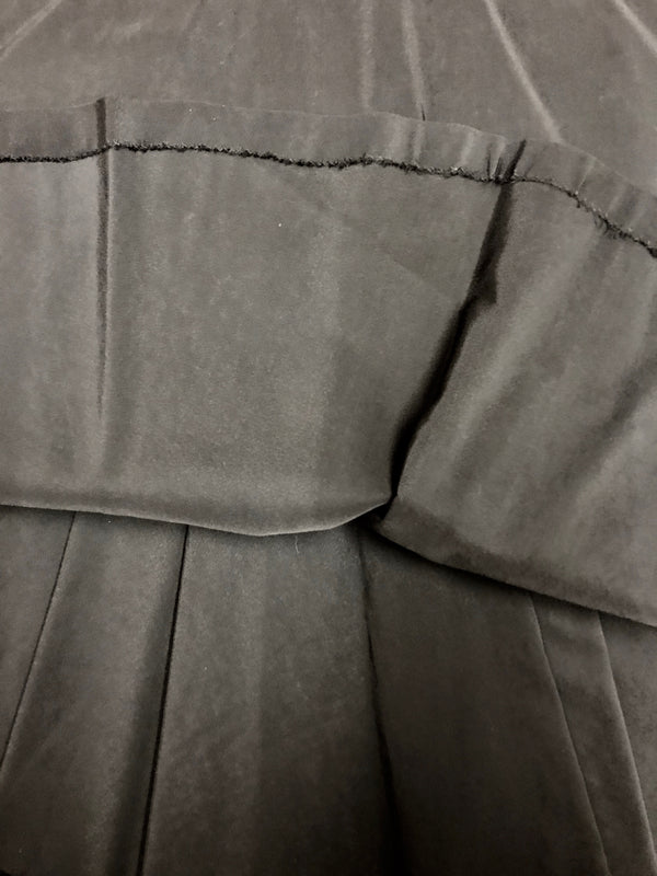 Schwarzes Vintage Cocktailkleid 3teilig, orginal 1950er Gr.38
