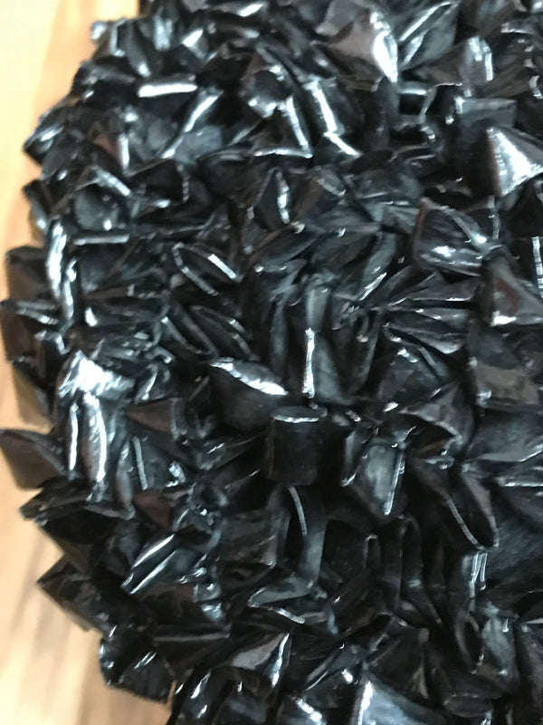 50er Jahre Hut, Halbhut, True Vintage schwarz