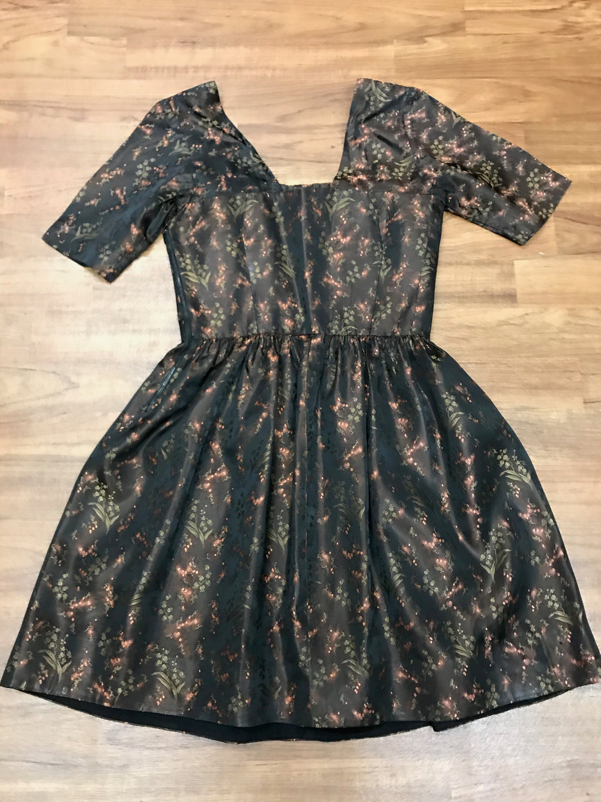 robe vintage des années 50 taille 34 unique