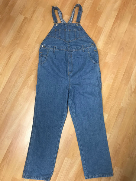 „Vintage Jeans Latzhose blau Damen 70er Jahre Denim Gr 44“