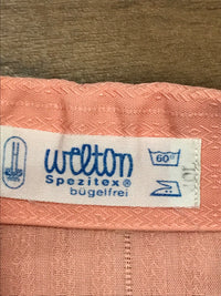 Chemise années 70 vintage taille 40 couleur saumon 