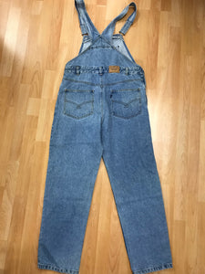 Second Hand Latzhose aus Jeans