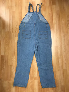 70er Jahre Vintage Jeans Latzhose Gr.46