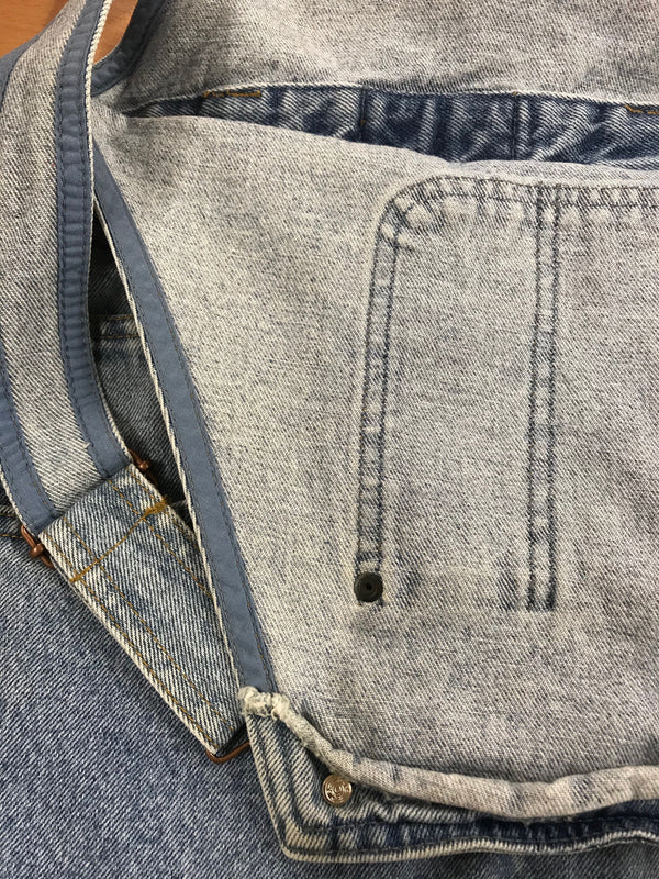 Latzhose mit Trägern 70er Jahre