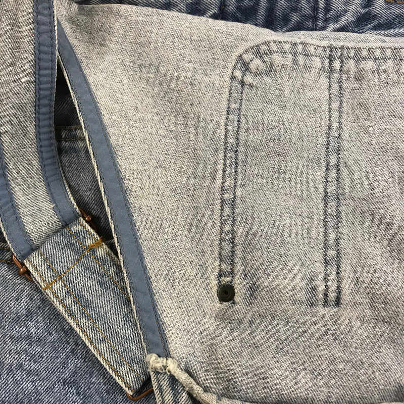 Latzhose mit Trägern 70er Jahre