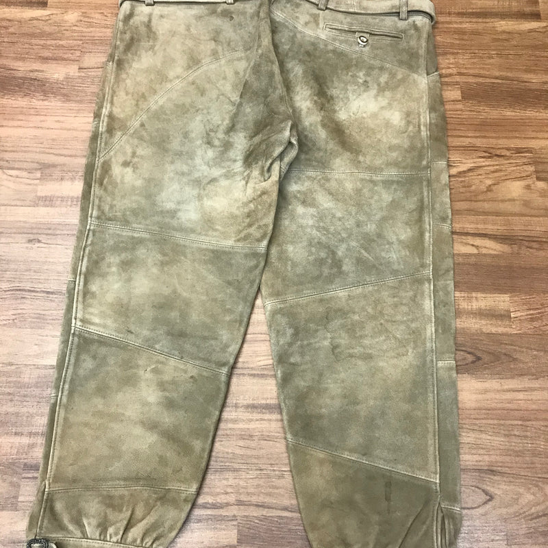 Trachtenlederhose mit Gürtel – Größe 64