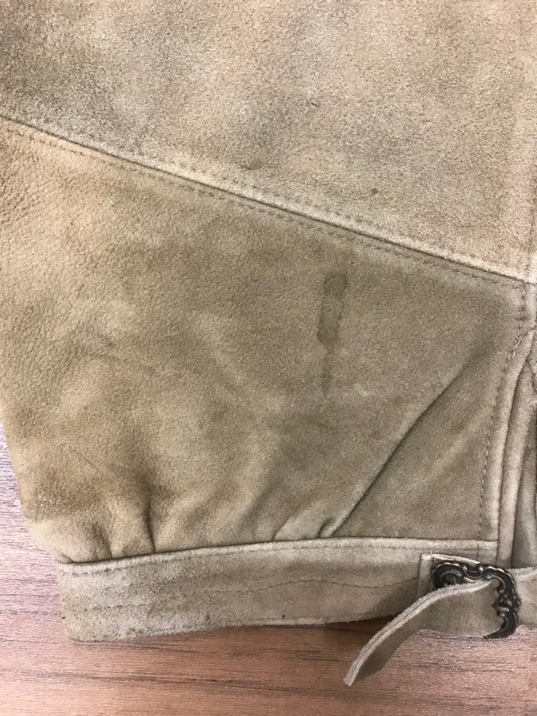 Trachtenlederhose mit Gürtel – Größe 64