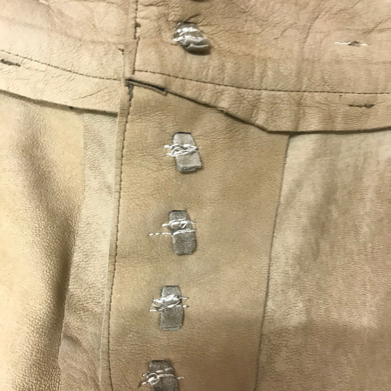 Trachtenlederhose mit Gürtel – Größe 64