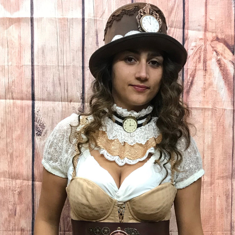 Steampunk Damenkostüm Gr. 40 – Unikat ohne Zylinder
