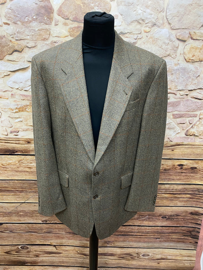 Kariertes Tweed-Sakko Gr.54