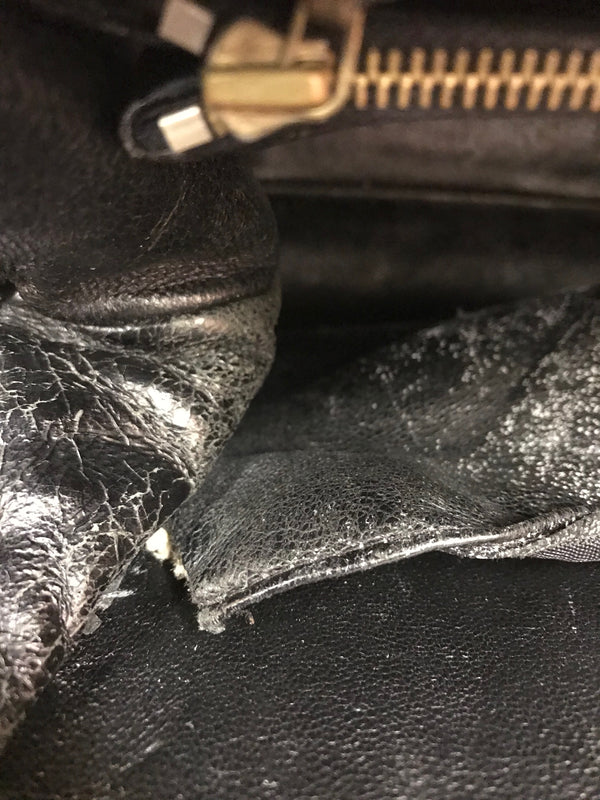Vintage Krokodilleder-Handtasche mit Geldbörse (50er/60er Jahre)