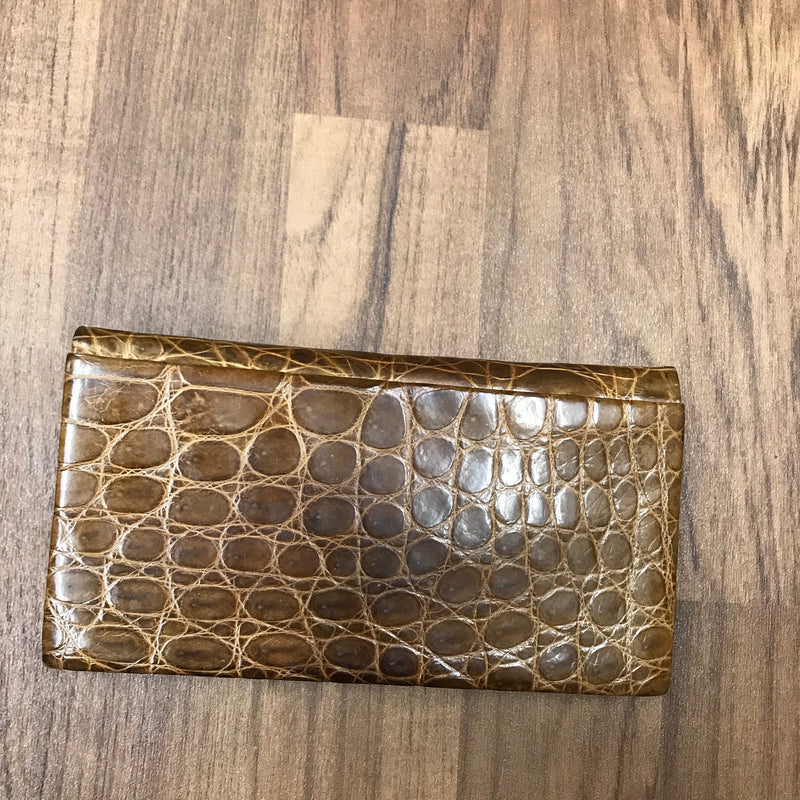Vintage Krokodilleder Tasche
