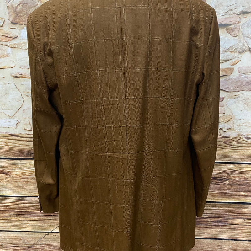 Vintage Sakko Doppelreiher kariert Gr.102