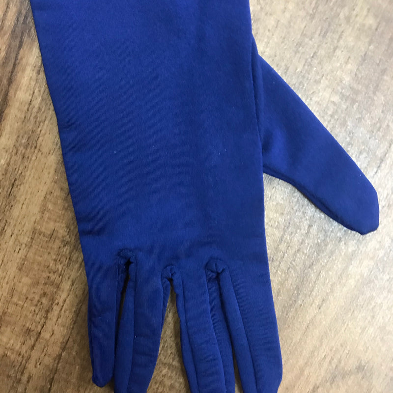 20er jahre Handschuhe in blau