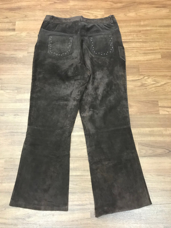 Trachtenlederhose mit Schlag – Damen, Größe 44, von Landhaus