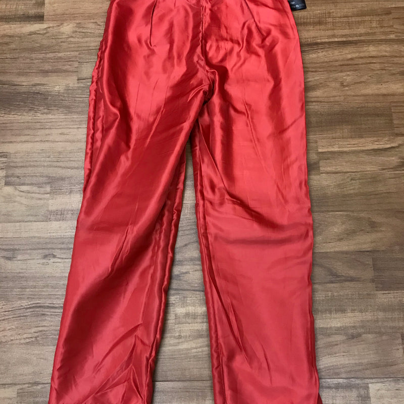 Rote Echtlederhose für Damen – Größe 34 von Natural Life