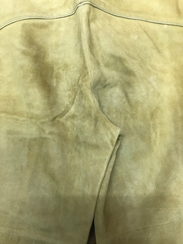 Damen-Trachtenlederhose mit doppelter Knopfleiste – Größe 40