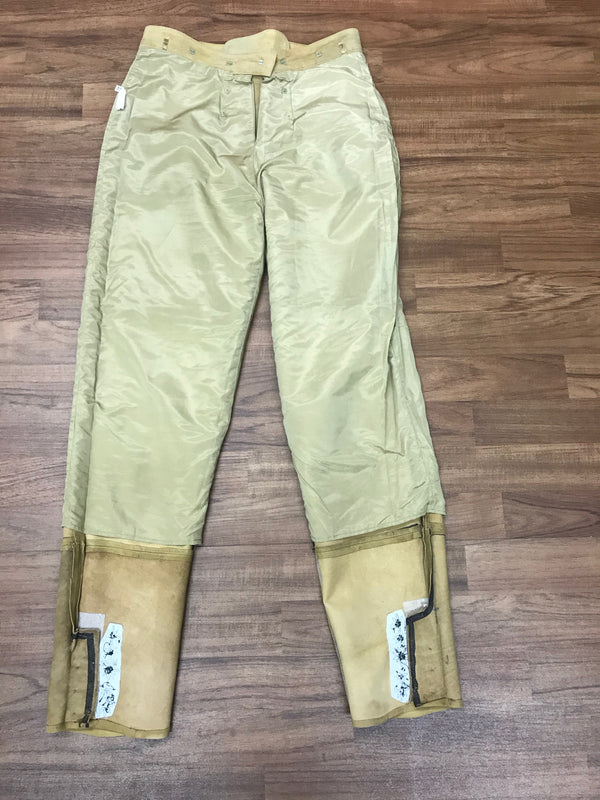 Damen-Trachtenlederhose mit doppelter Knopfleiste – Größe 40