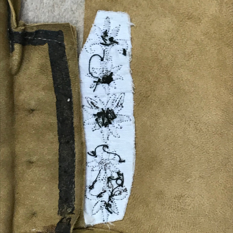 Damen-Trachtenlederhose mit doppelter Knopfleiste – Größe 40
