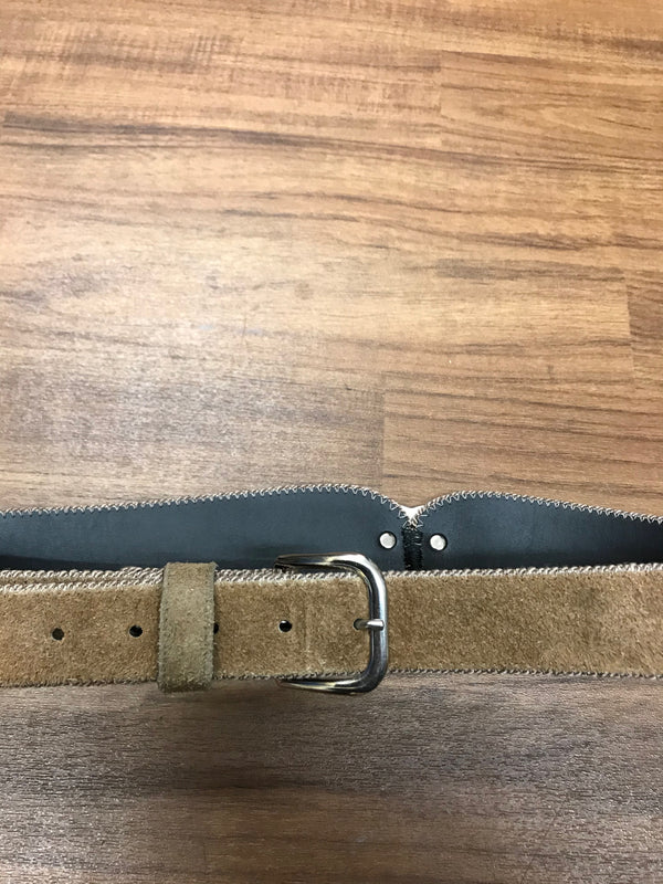Damen-Trachtengürtel hellbraun – Landhausstil | Taillenumfang 78–90 cm