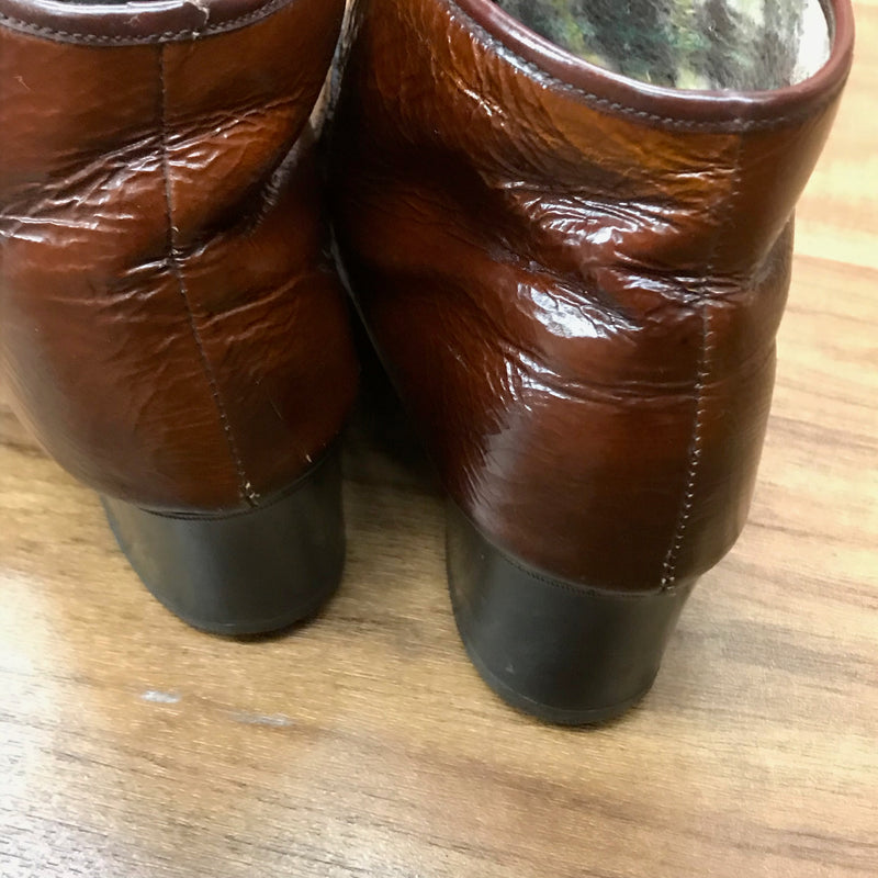 Vintage Schuhe Gr. 40 halbhoch in braun