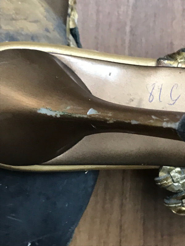 50er Jahre Pumps Stilettos Damen Gr.36 Vintage Schuhe