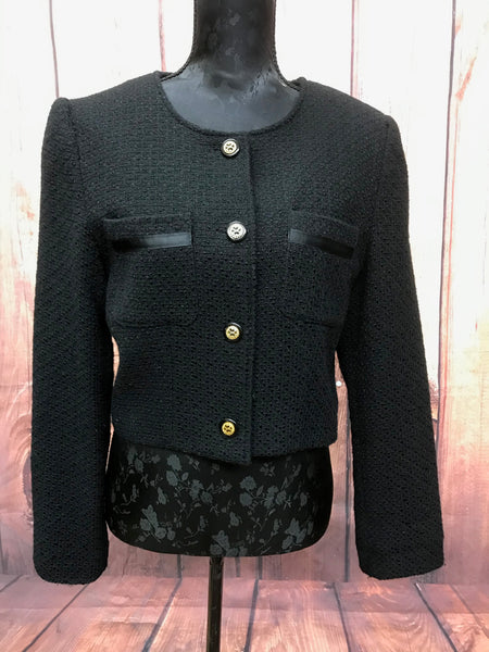 Vintage Jacke in schwarz 