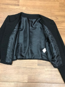 Vintage Jacke in schwarz  Gr.42