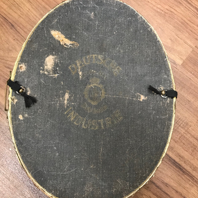 Chapeau Claque Zylinder mit Hutschachtel Gr.56