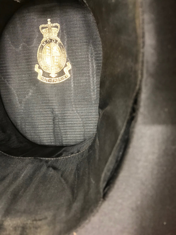 Vintage Chapeau Claque Hut mit Hutschachtel Gr.56