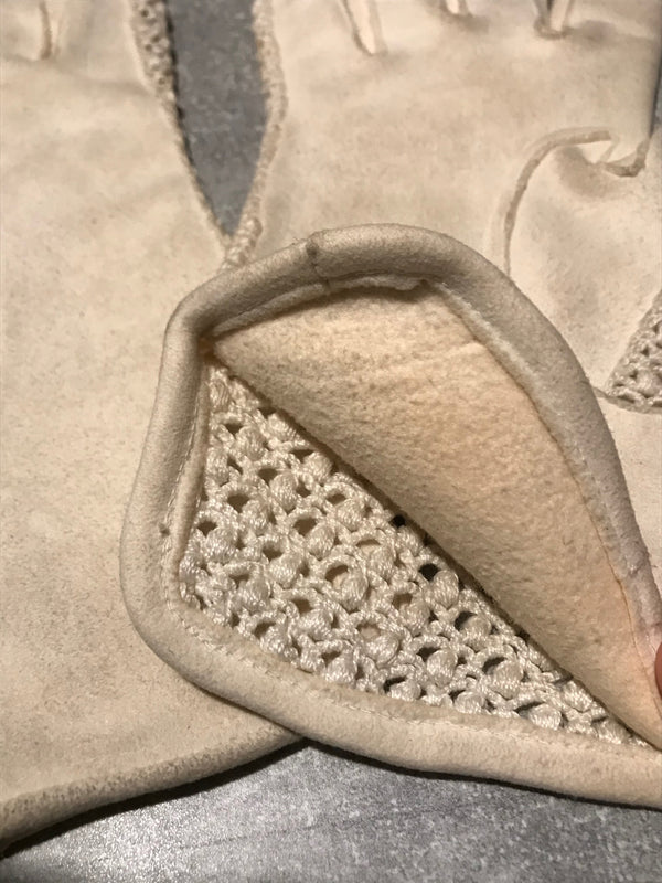 Vintage Wildlederhandschuhe Gr.M