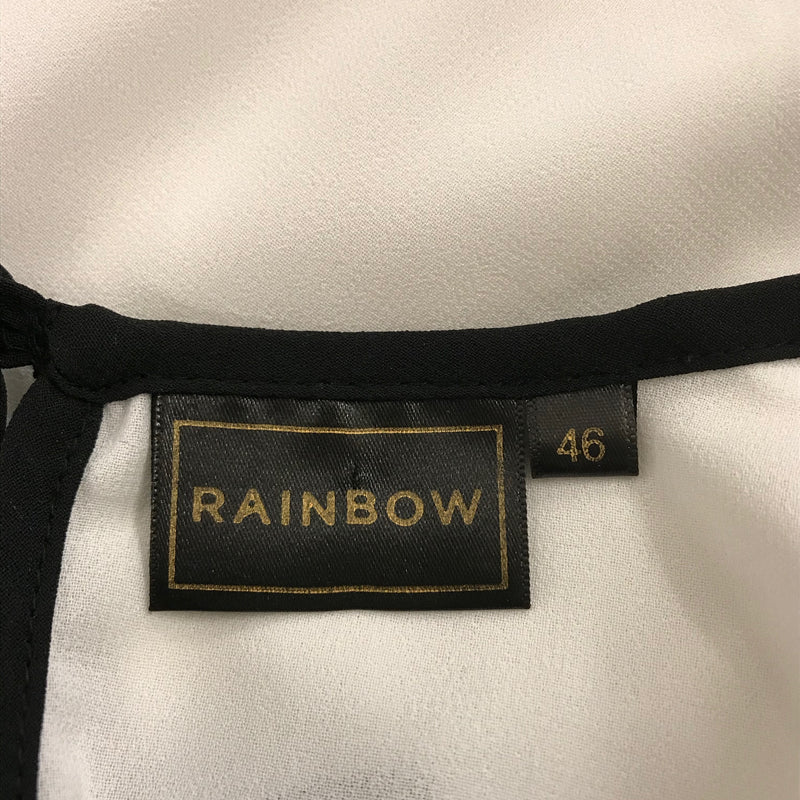 Label-Aufnahme der Rainbow-Bluse, Größe 46.