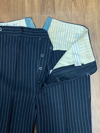 Antike handgefertigte Stresemann Hose Gr.48, gestreift. hochwertig, selten