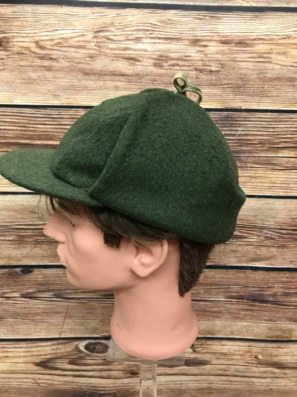 Deerstalker-Mütze, Vintage Gr.57