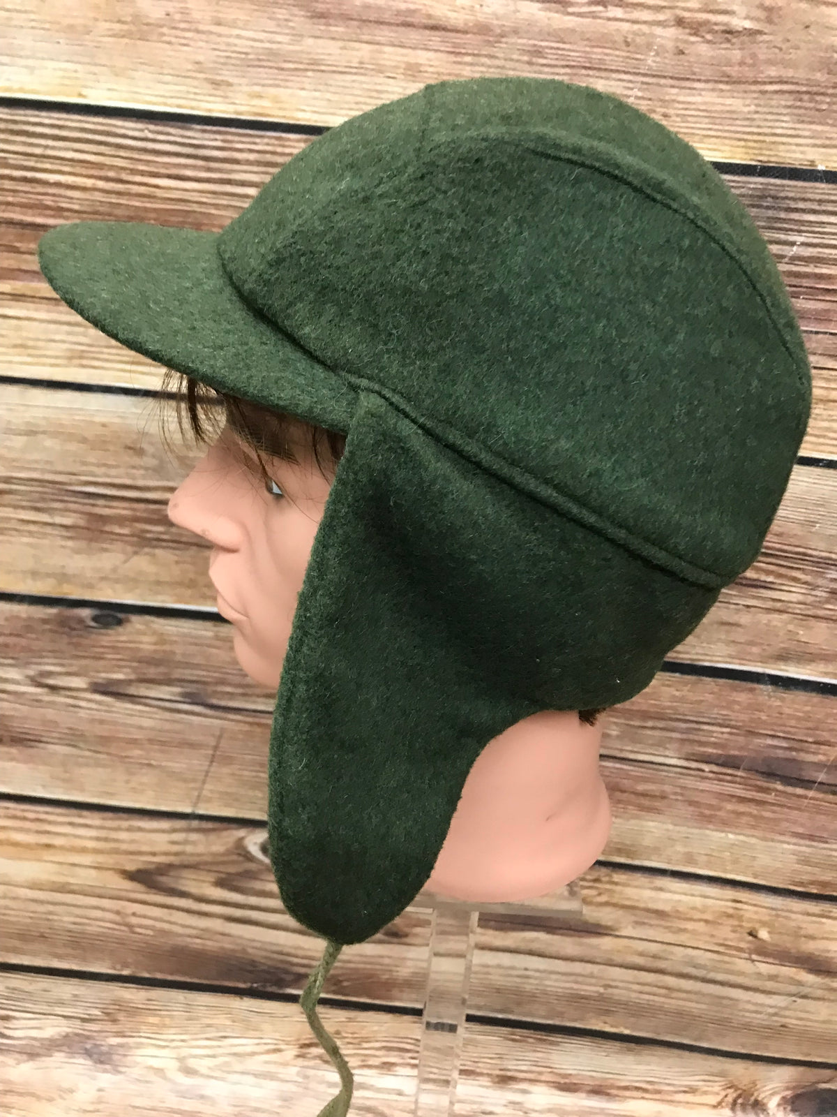 Deerstalker-Mütze, Vintage Gr.57