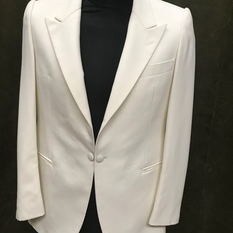 Dinner Jacket Spitzkragen creme