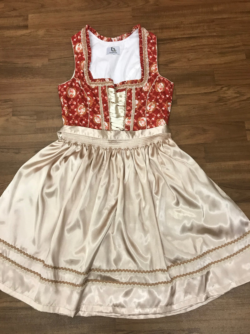 Dirndl taille 40, fleuri